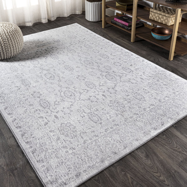 Ophelia & Co. Hopedale Oriental Gray Area Rug Wayfair